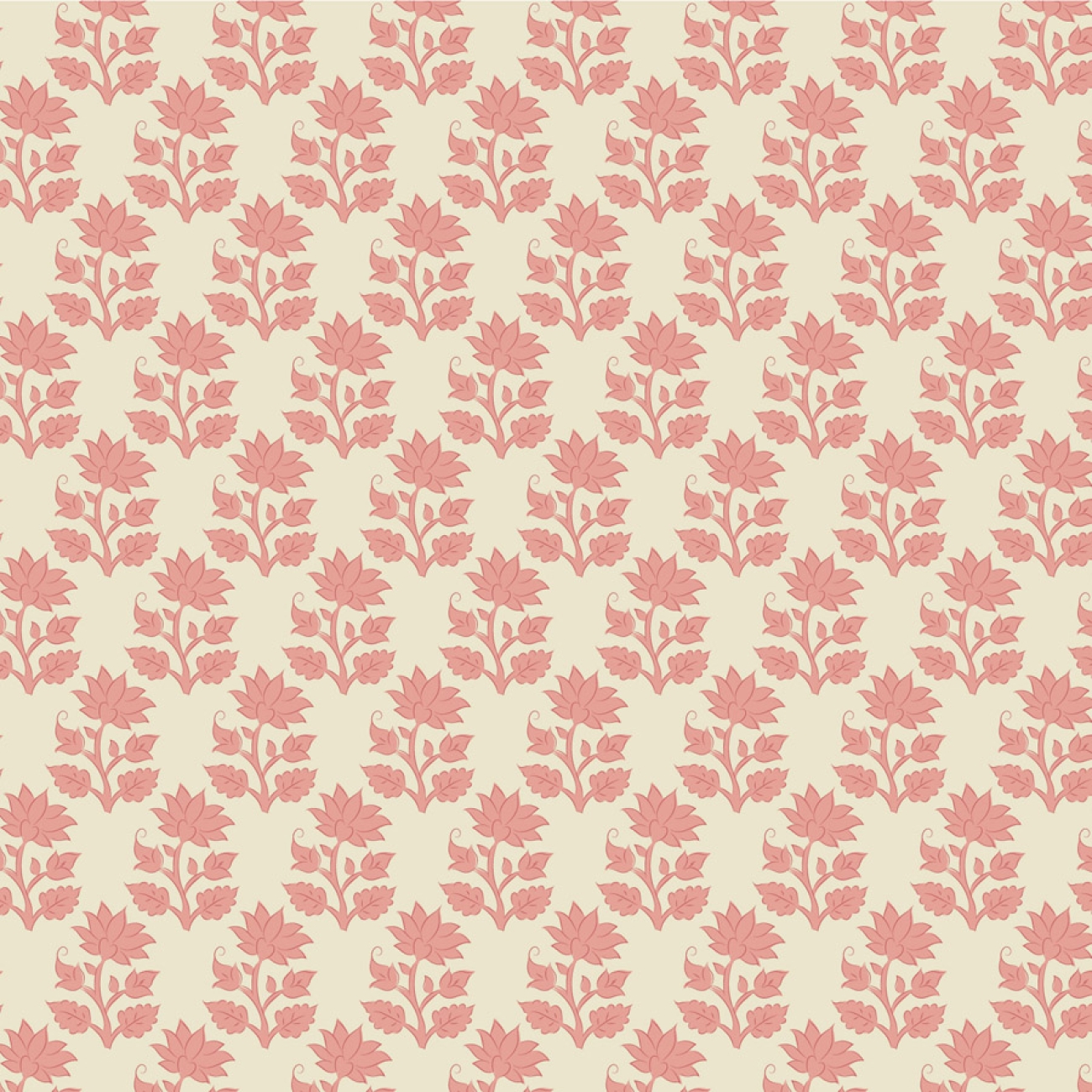 Tilda Patchwork Stoff Baumwolle - Mira Pink